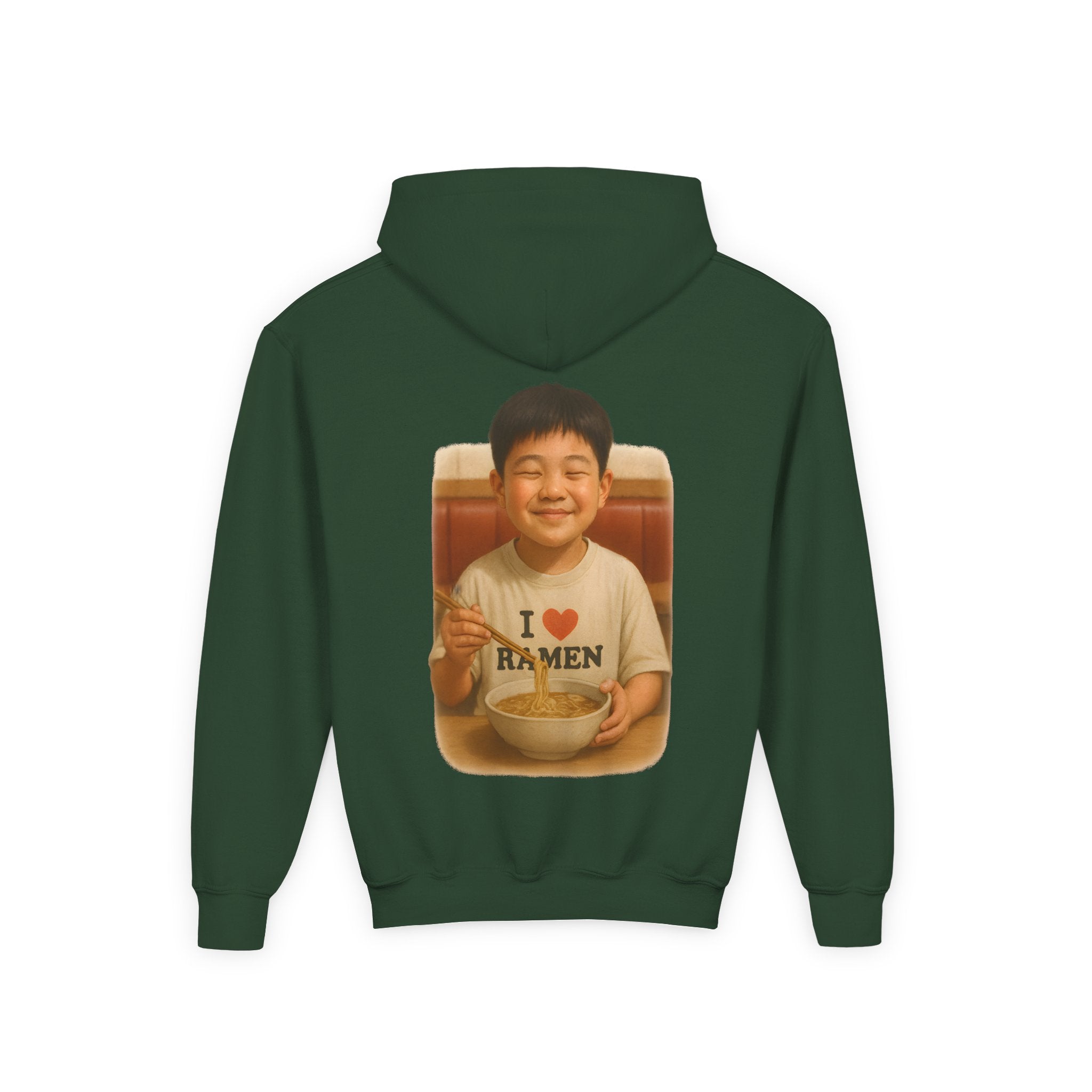 Ramen is Bussin Youth Hooded Sweatshirt, Casual Wear
