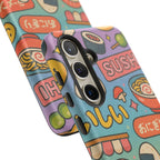 I love Sushi, White Cover Design, Tough Cases, Phone Cover