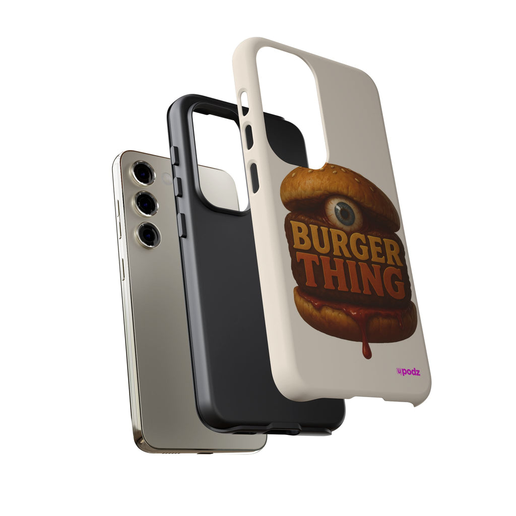 Burger Thing Design, Tough Cases, Phone Cover