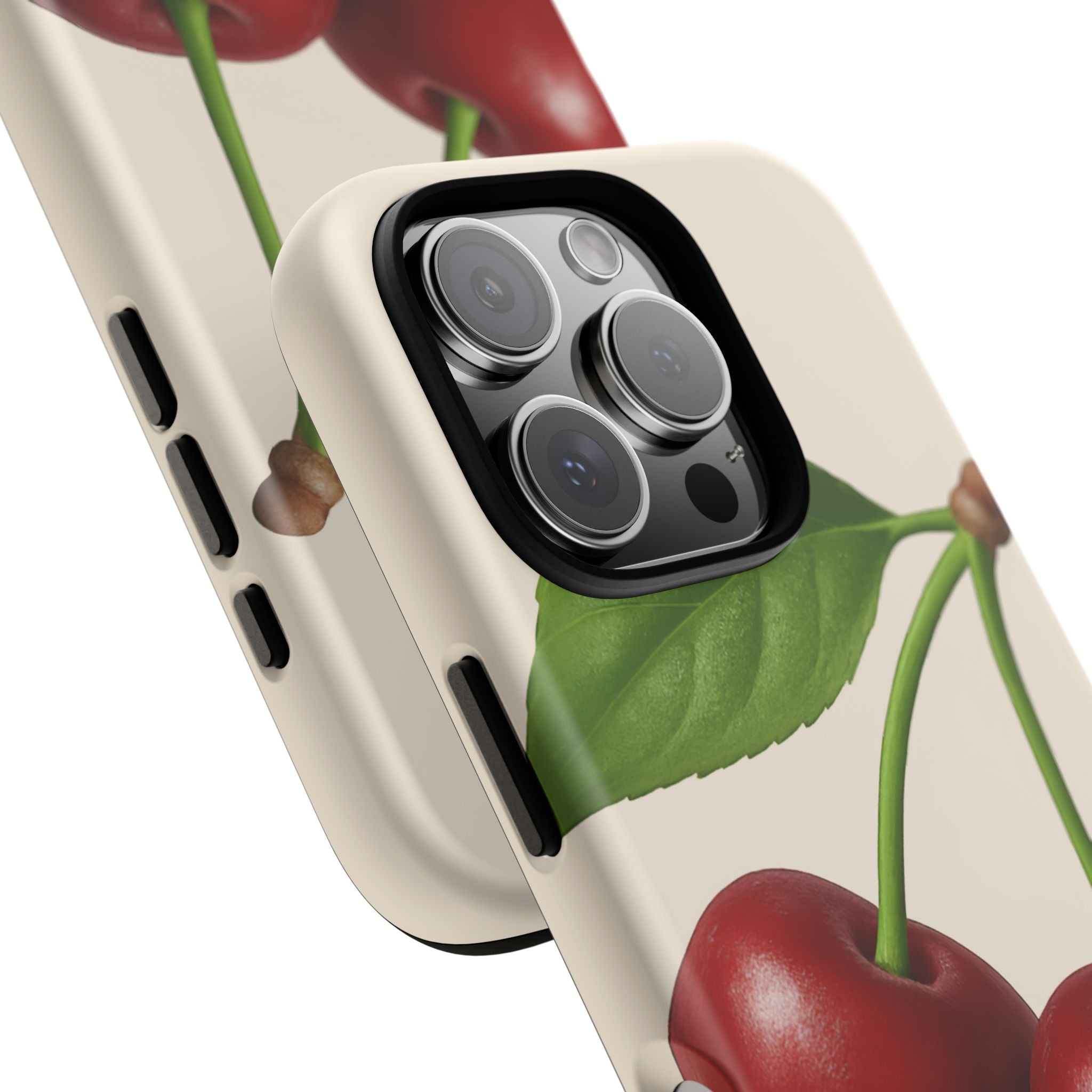 Red Cherry Design, Tough Cases, Phone Cover