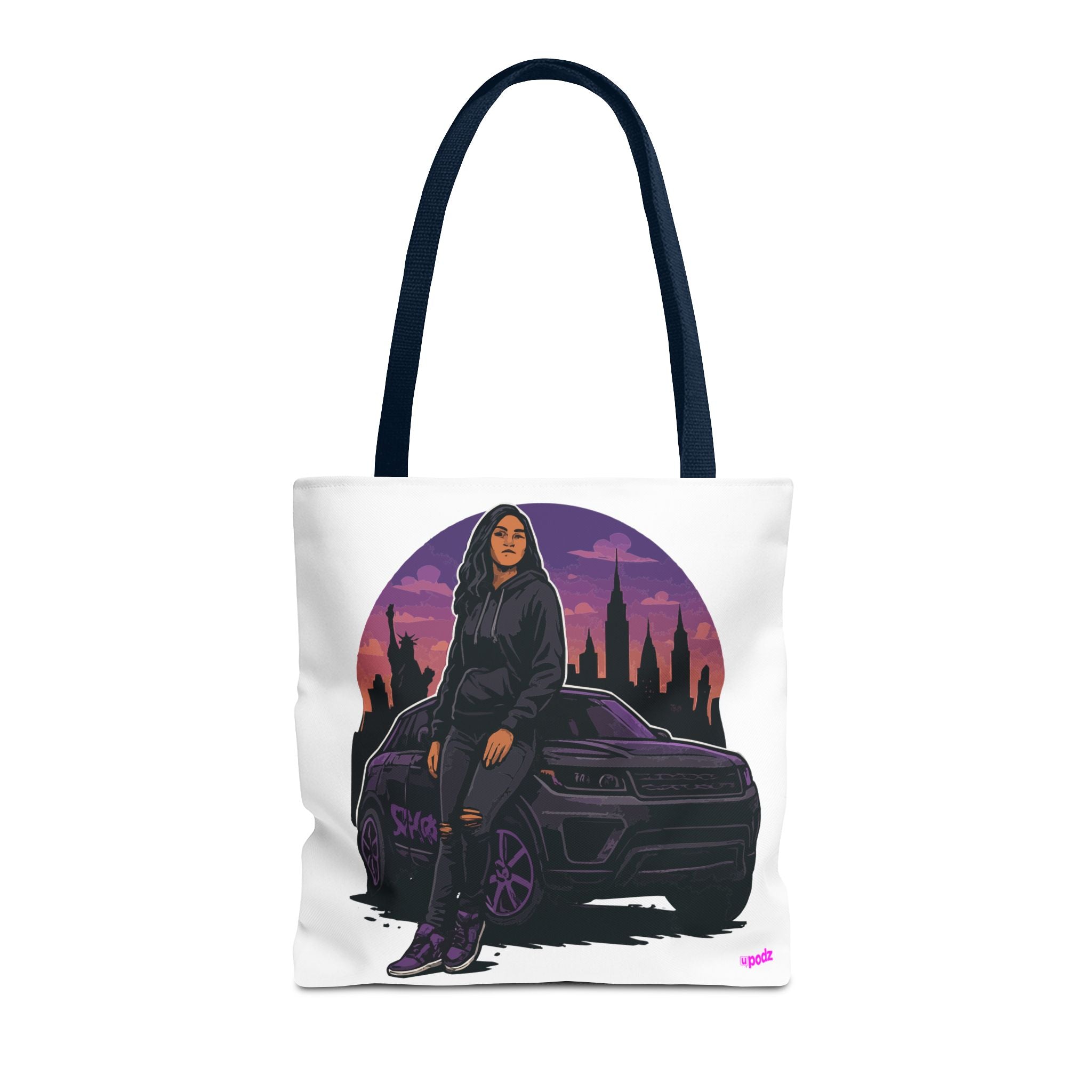Just Cruzin Tote Bag - Quirky Fun Bag