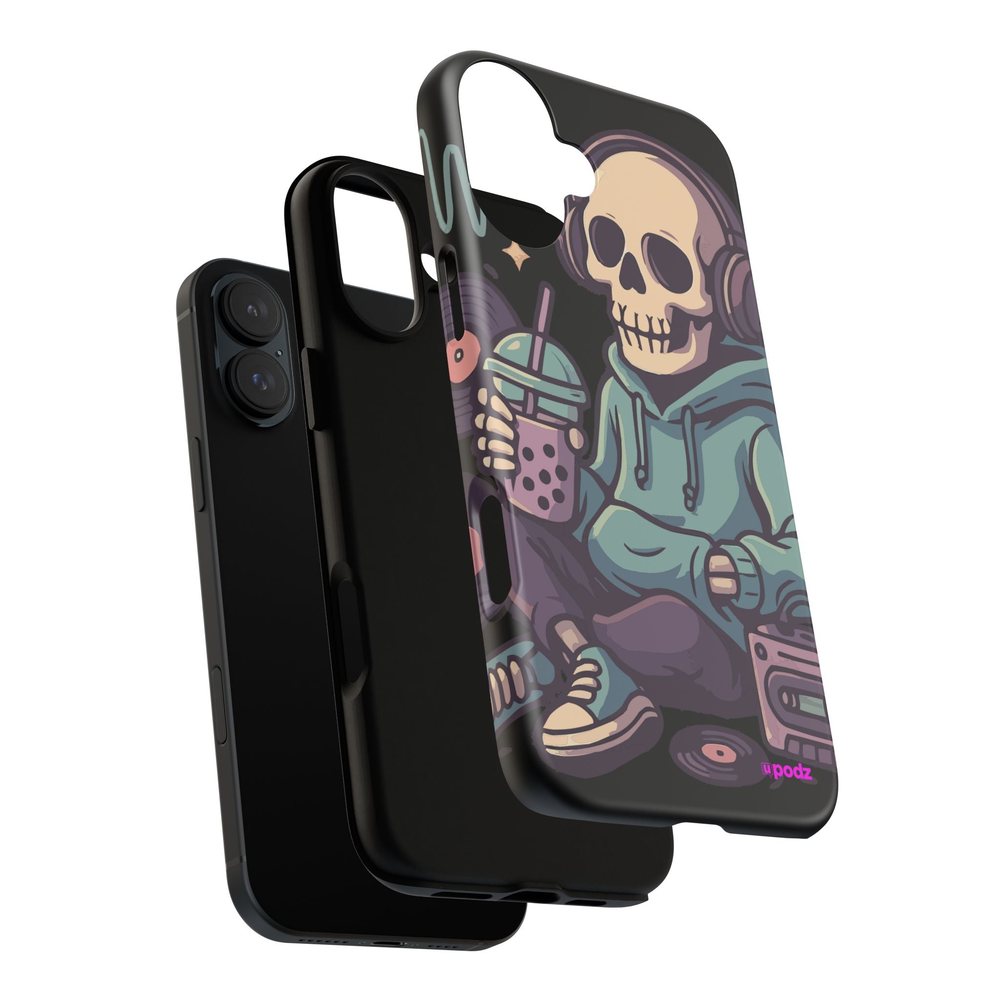 Skull Headphones Design, Tough Cases, Phone Cover