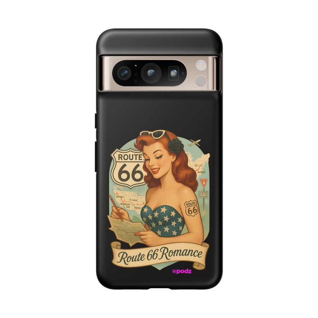 Route 66 Design, Tough Cases, Phone Cover, Unique Gift