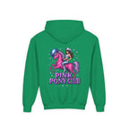 Pink Pony Club Youth Hooded Sweatshirt, Casual Wear