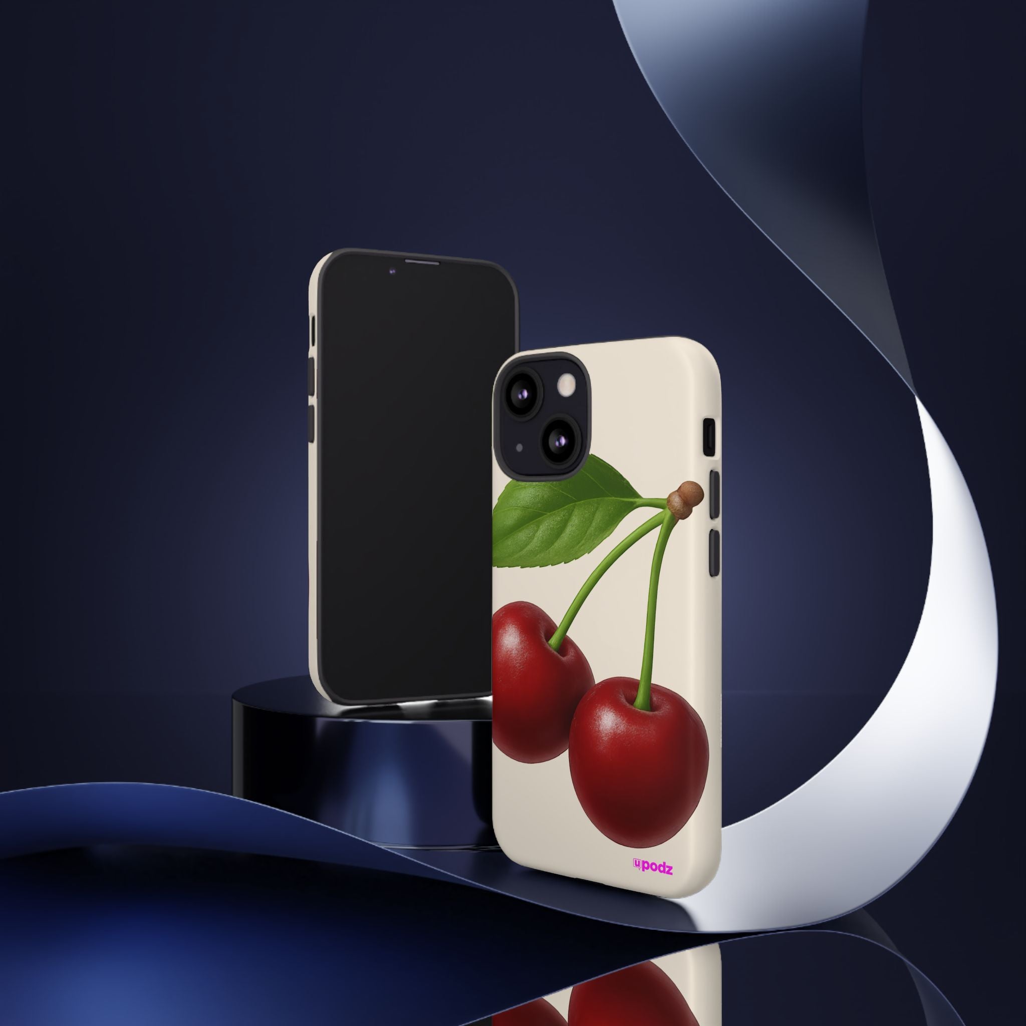 Red Cherry Design, Tough Cases, Phone Cover