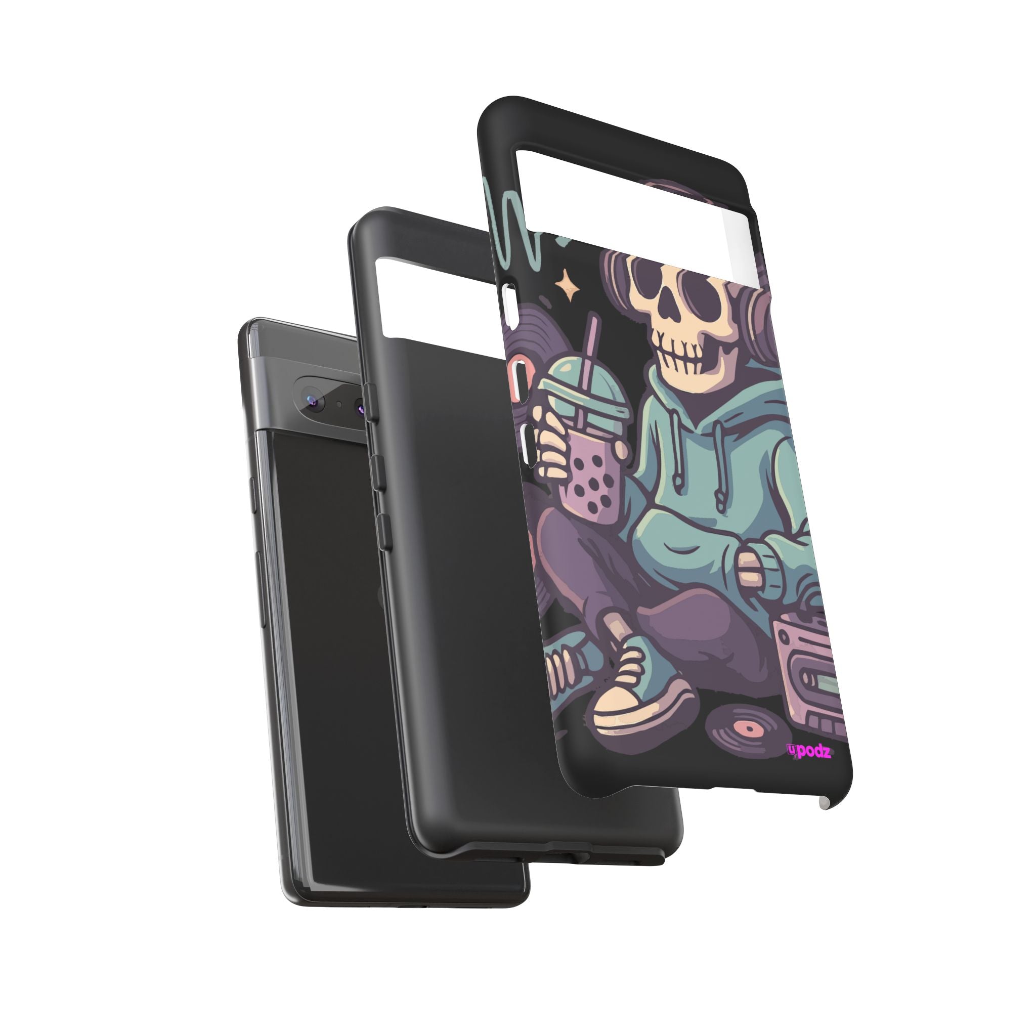 Skull Headphones Design, Tough Cases, Phone Cover