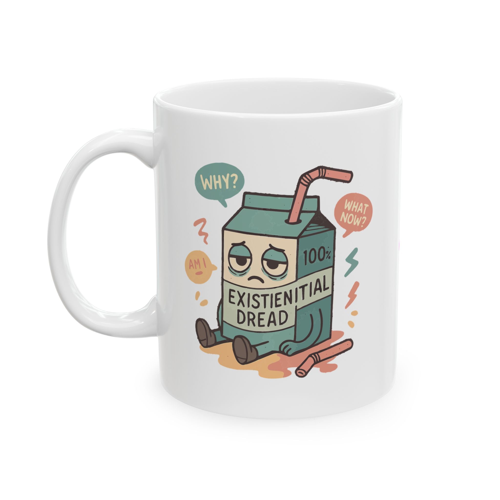 Milk Dread Ceramic Mug |  Personalized Mug