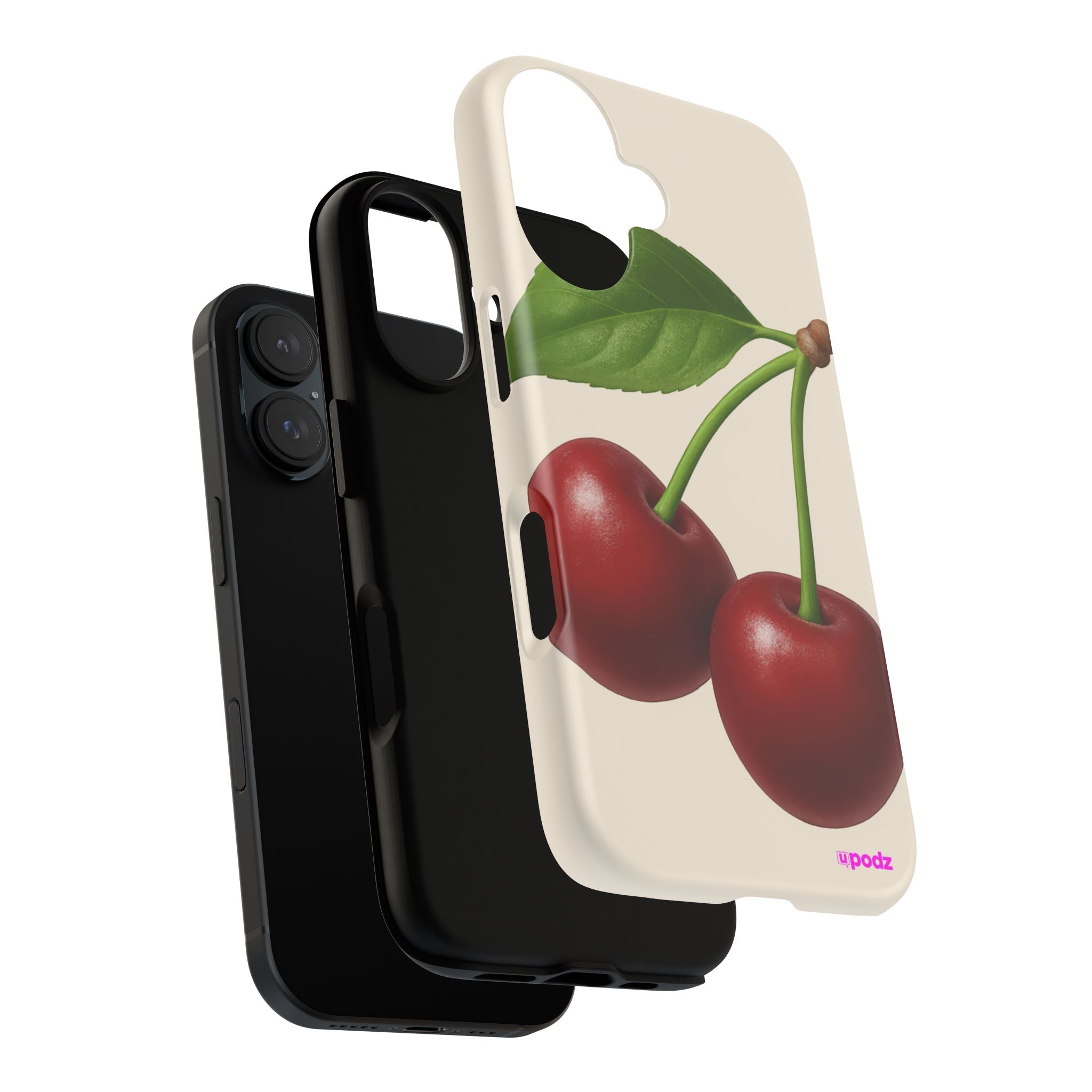 Red Cherry Design, Tough Cases, Phone Cover