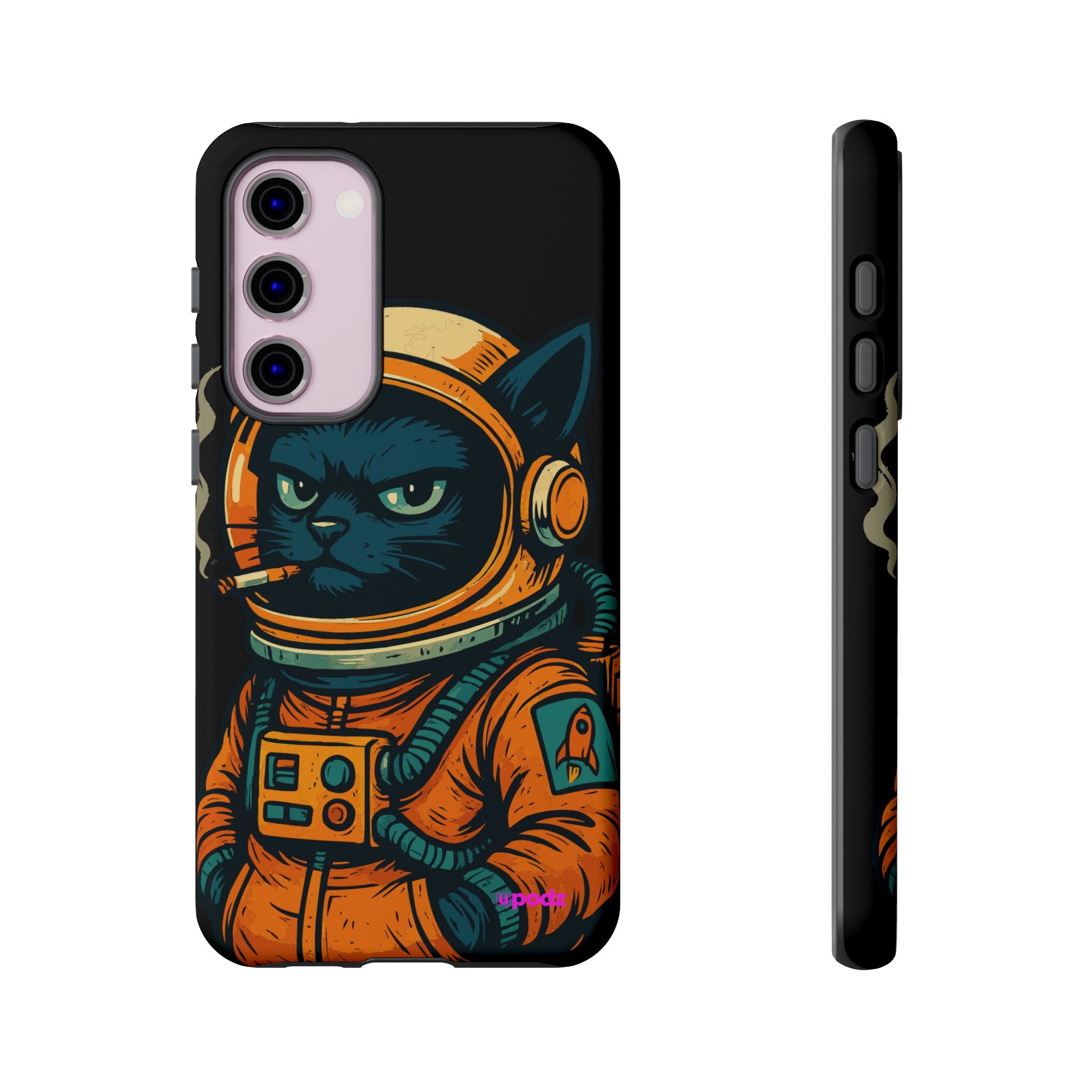 Smoking Cat Design, Tough Cases, Phone Cover