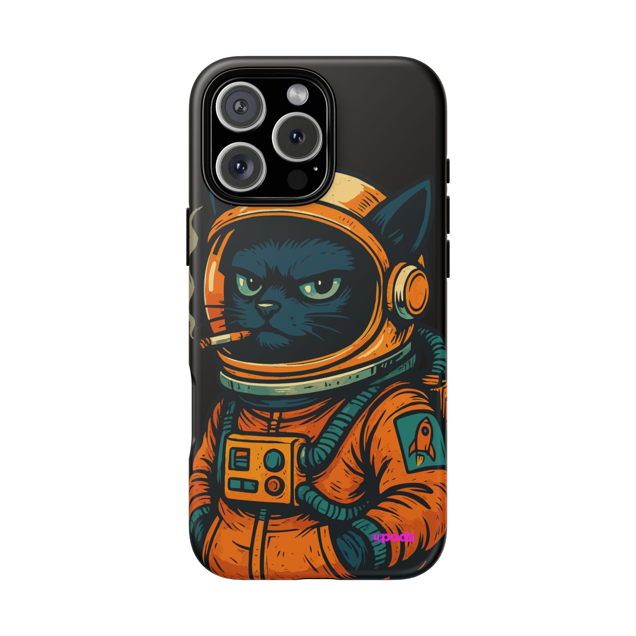 Smoking Cat Design, Tough Cases, Phone Cover
