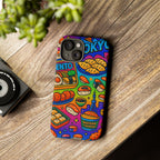 Bento Box, White Cover Design, Tough Cases, Phone Cover