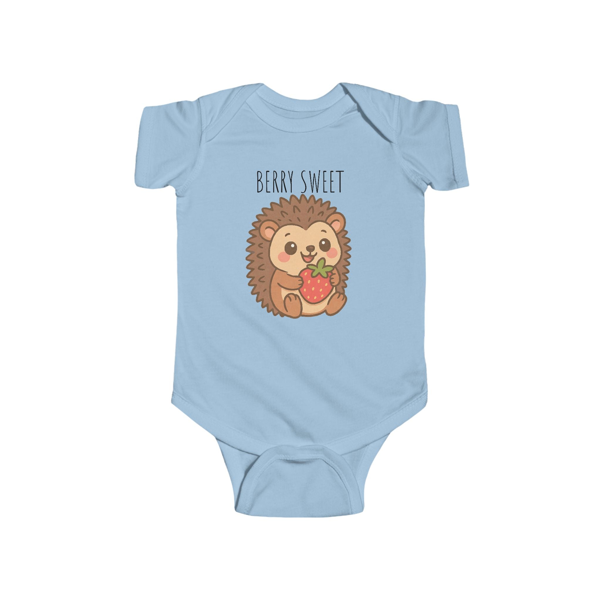Berry Sweet Porcupine Baby Bodysuit, Infant Outfit, Cute Baby Clothes