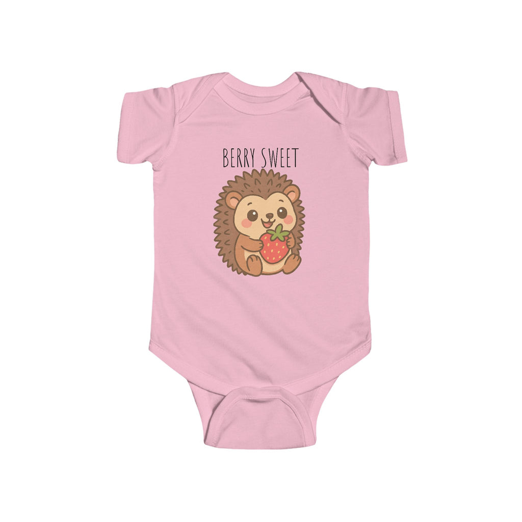 Berry Sweet Porcupine Baby Bodysuit, Infant Outfit, Cute Baby Clothes