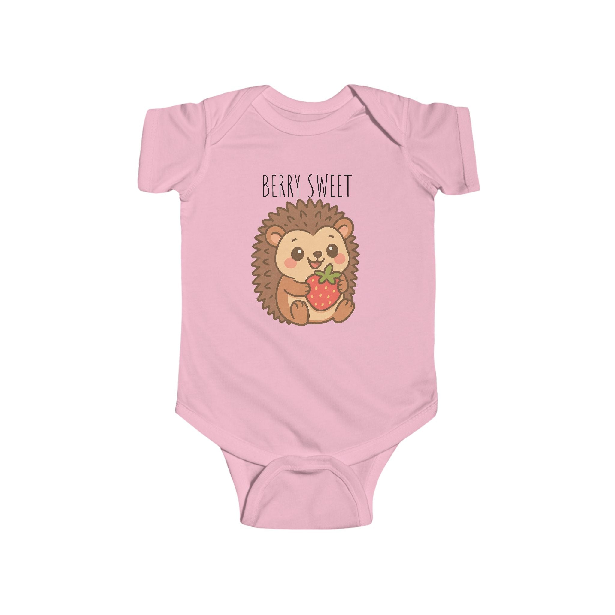 Berry Sweet Porcupine Baby Bodysuit, Infant Outfit, Cute Baby Clothes