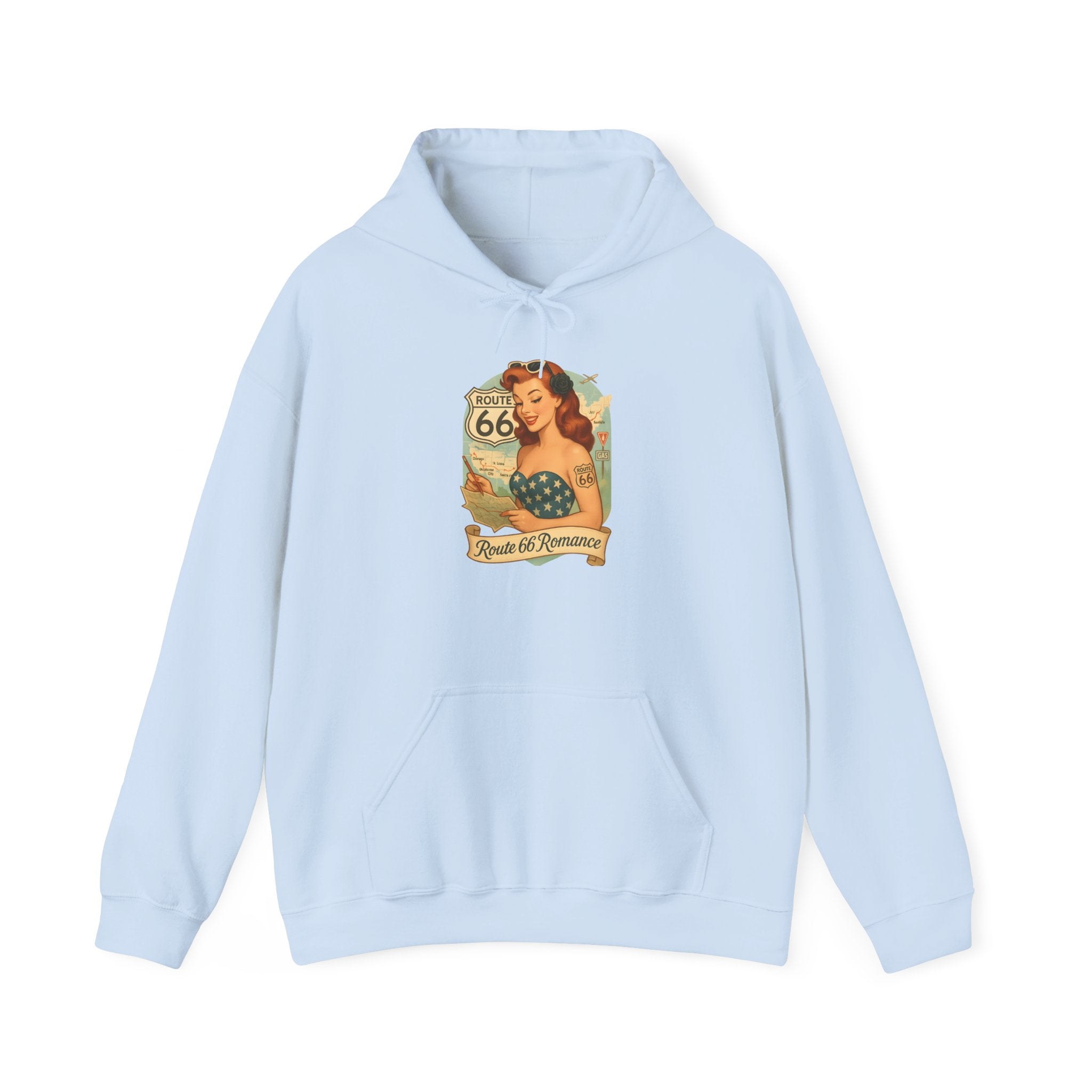 Route 66 Romance Hoodie