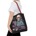 Skully Headphones Tote Bag - Quirky Fun Bag