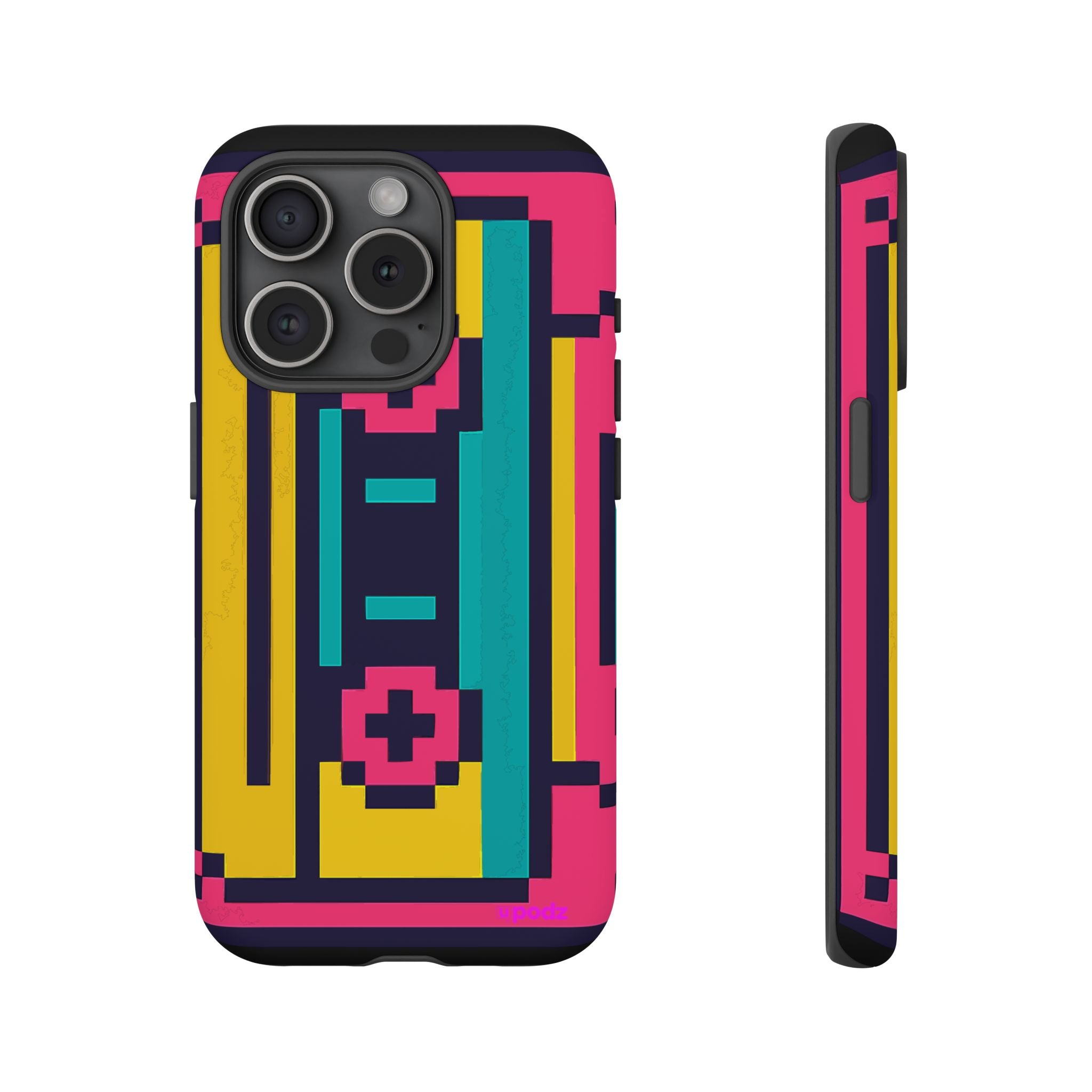 Retro tape Design, Tough Cases, Phone Cover