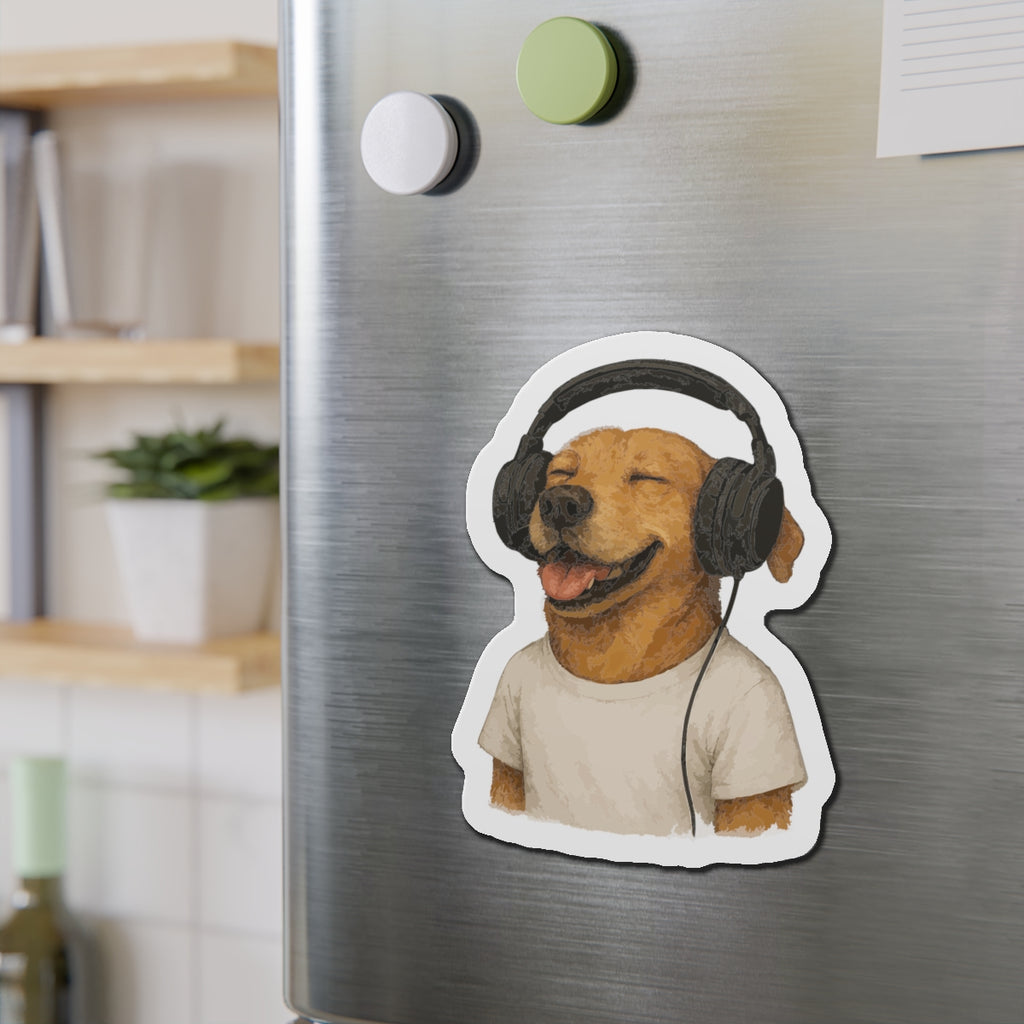 Puppy Vibes Die-Cut Magnets