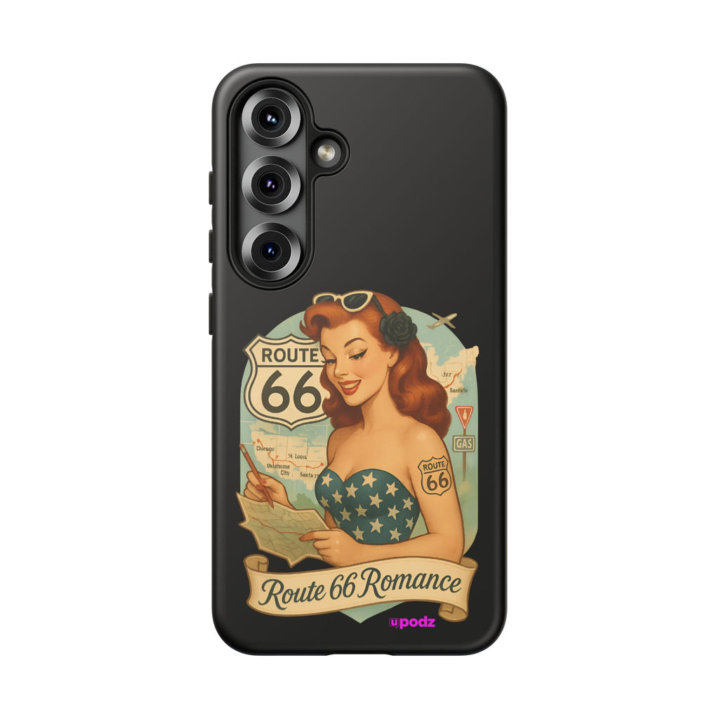 Route 66 Design, Tough Cases, Phone Cover, Unique Gift