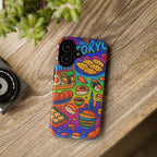 Bento Box, White Cover Design, Tough Cases, Phone Cover