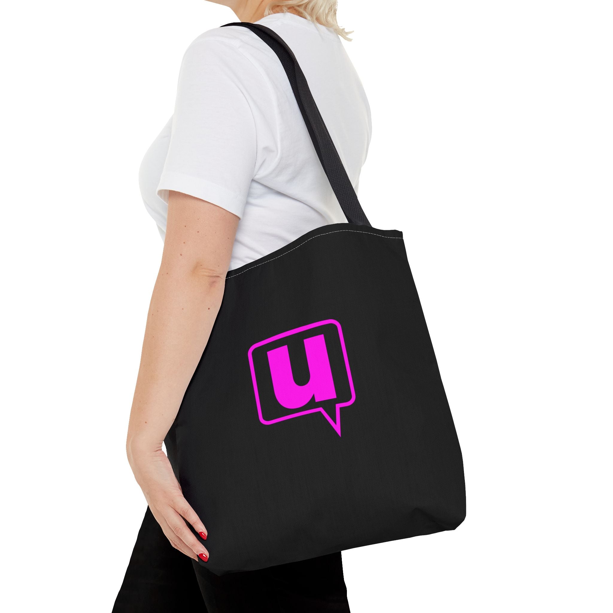 U Tote Bag, Inspirational Gift, Eco-Friendly Shopping Bag