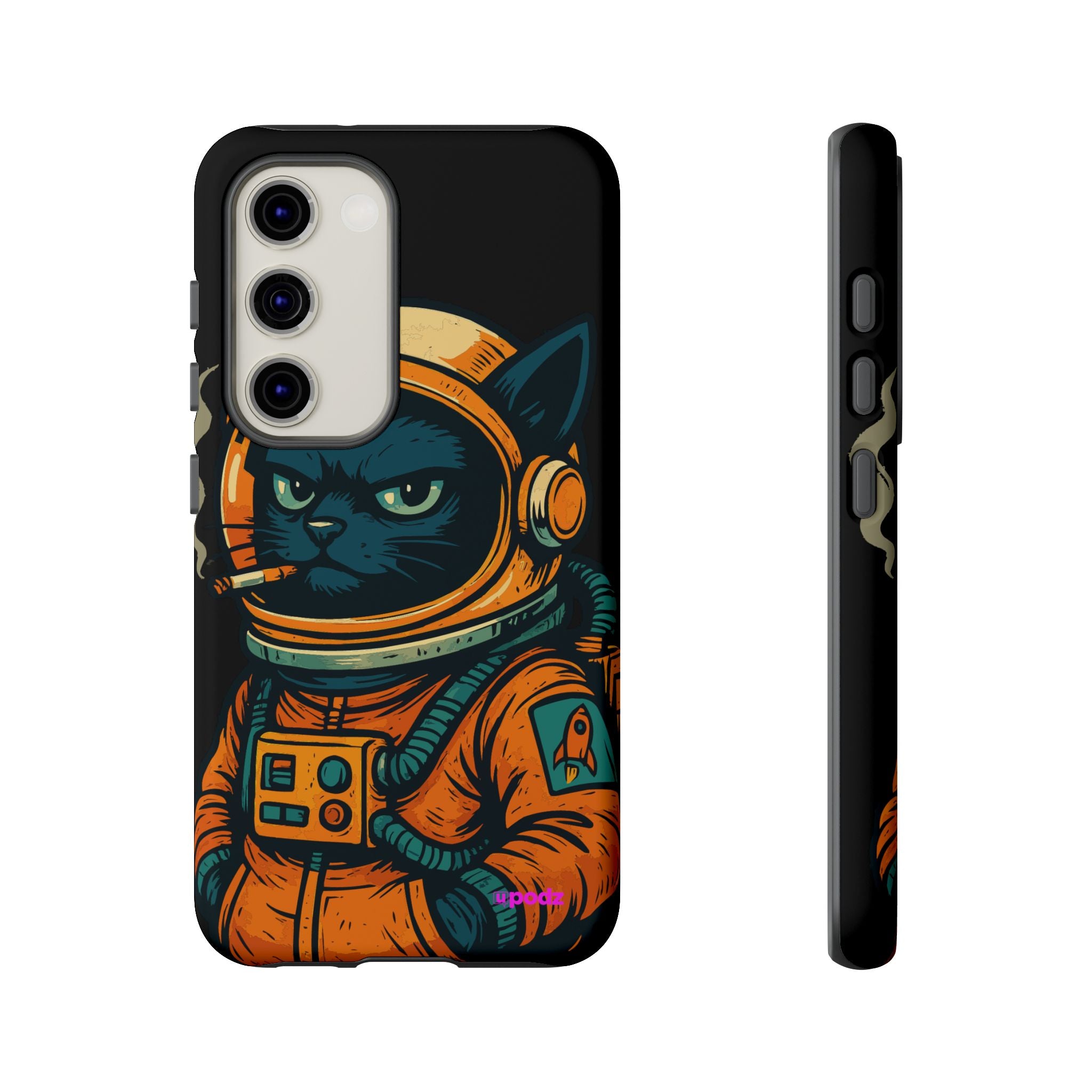 Smoking Cat Design, Tough Cases, Phone Cover
