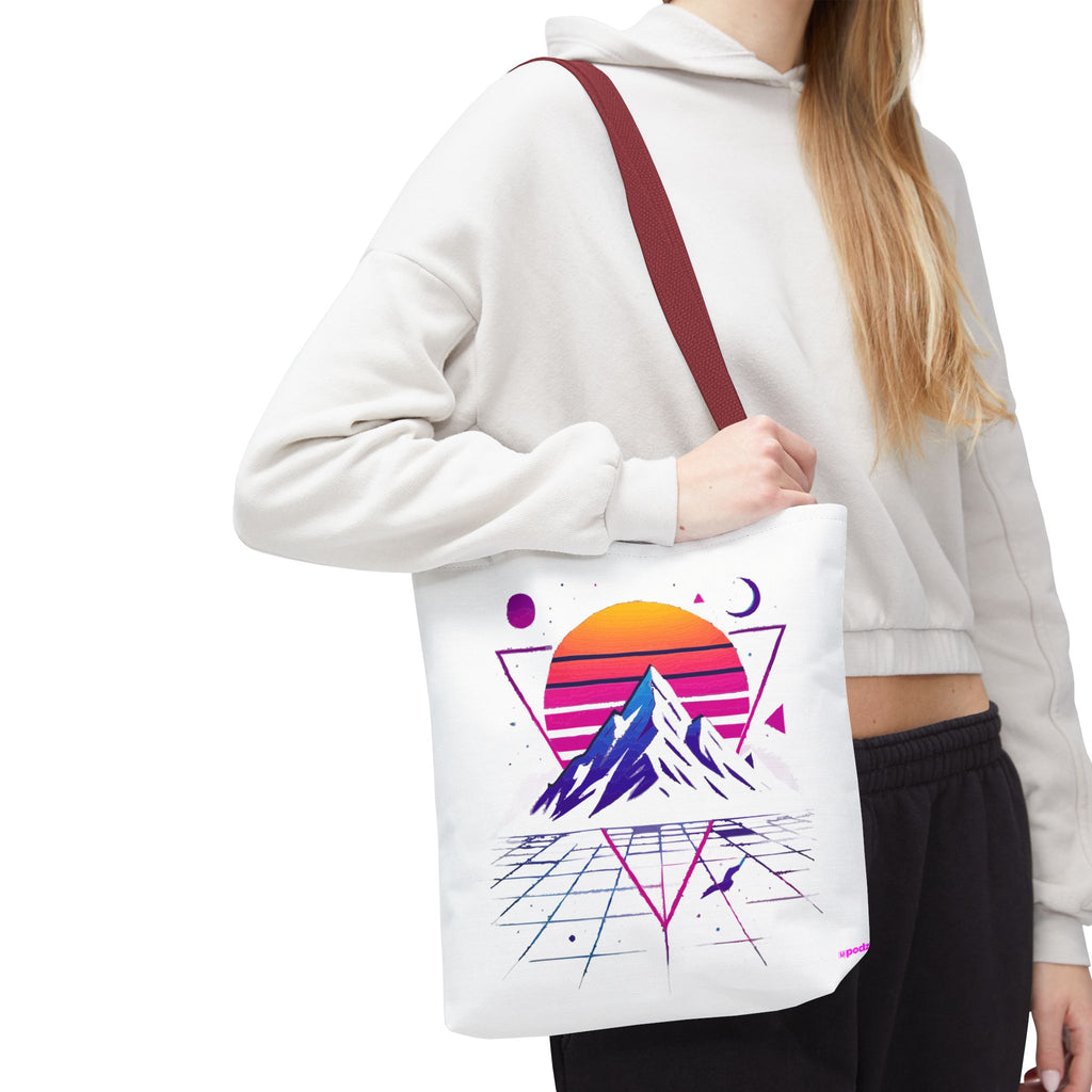 Moon Vibes Tote - Quirky Design, Fun Bag