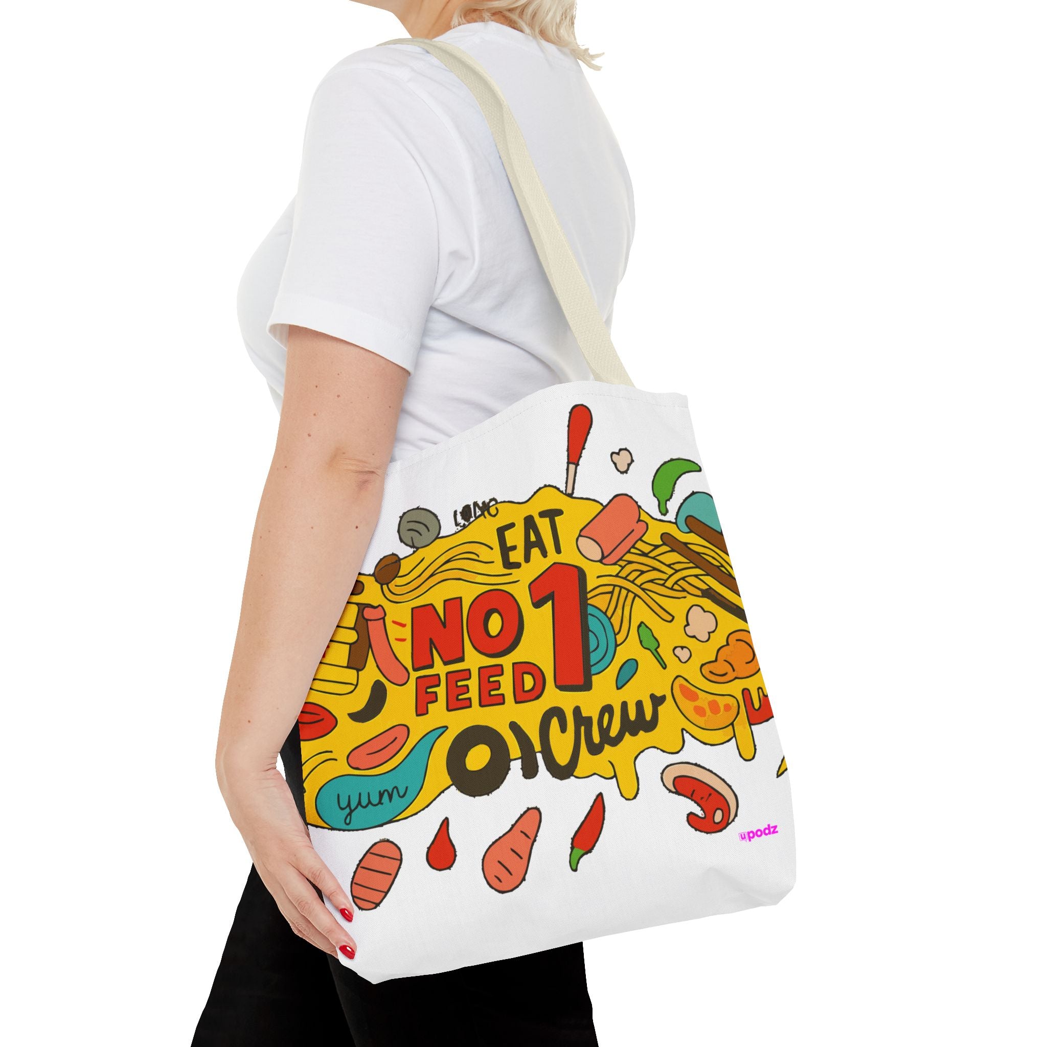 Feed Crew Tote Bag - Quirky Fun Bag