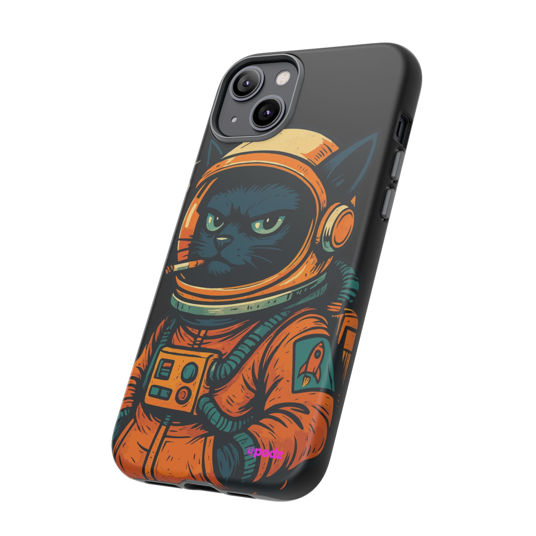 Smoking Cat Design, Tough Cases, Phone Cover