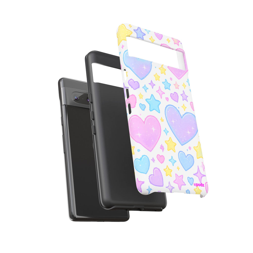 Colourful Doodle Design, Tough Cases, Phone Cover
