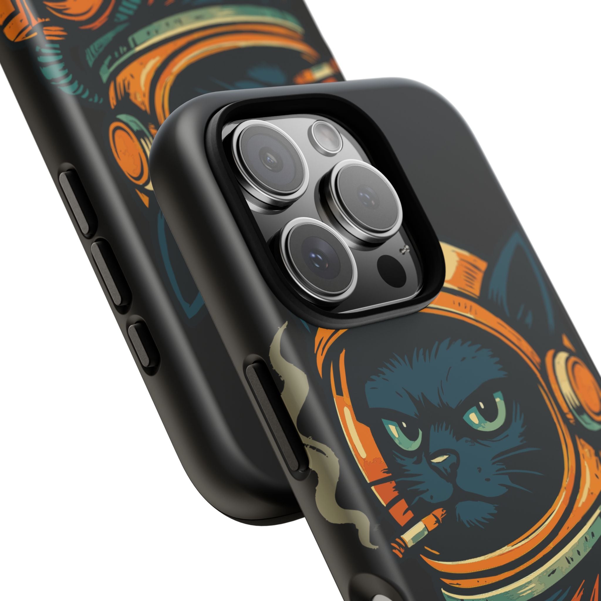 Smoking Cat Design, Tough Cases, Phone Cover