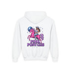 Pink Pony Club Youth Hooded Sweatshirt, Casual Wear