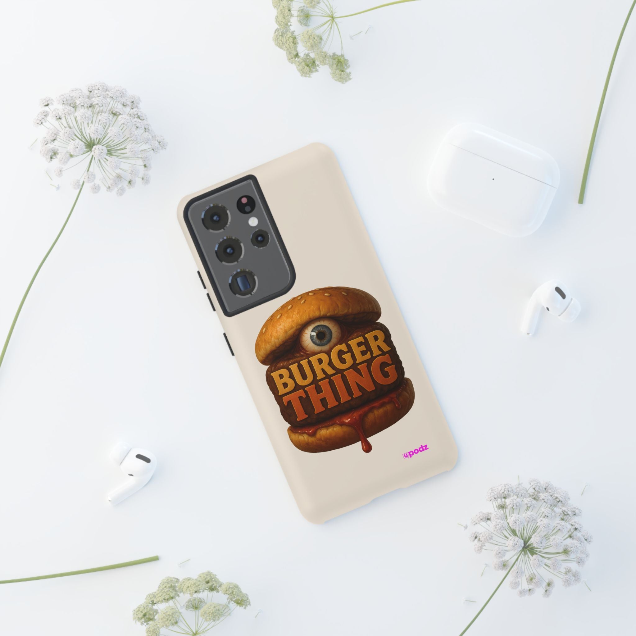 Burger Thing Design, Tough Cases, Phone Cover