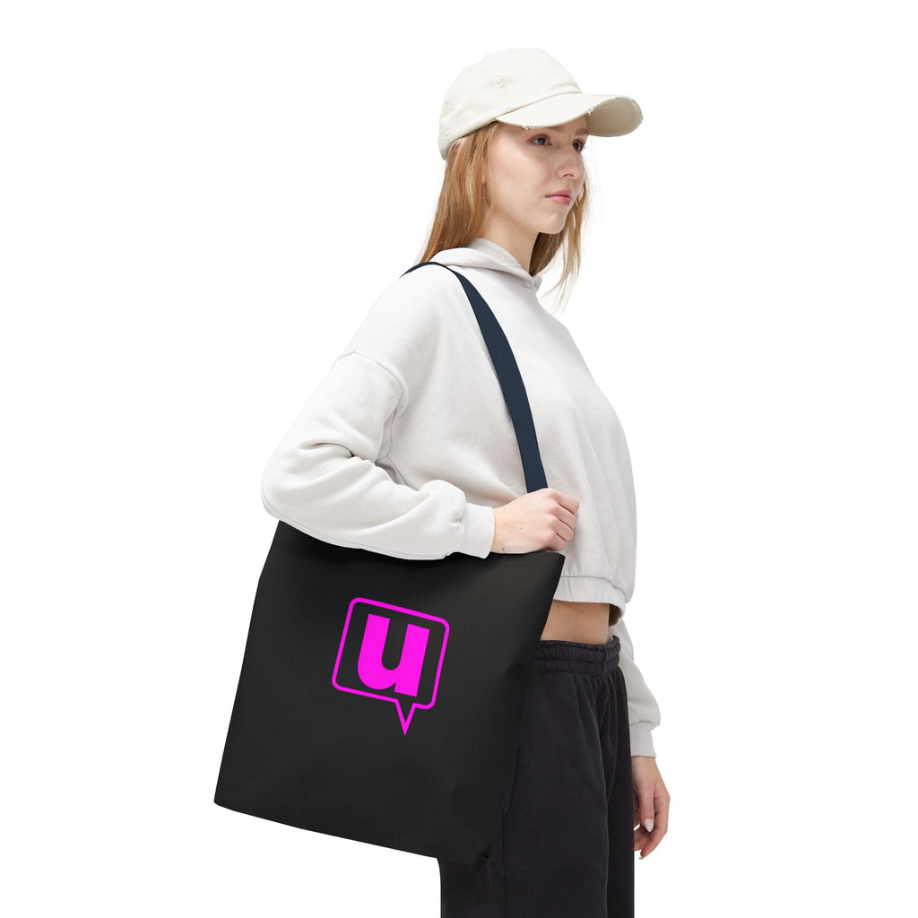 U Tote Bag, Inspirational Gift, Eco-Friendly Shopping Bag