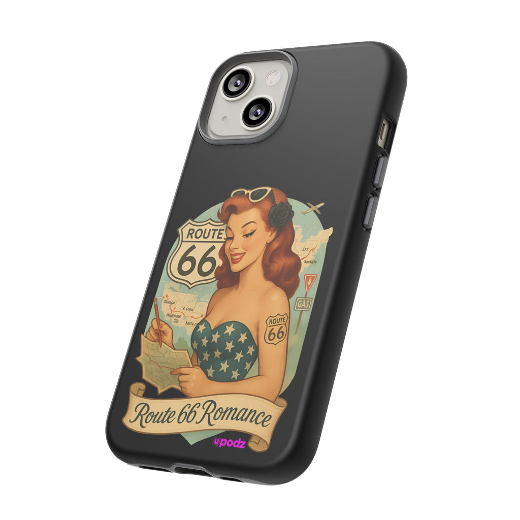 Route 66 Design, Tough Cases, Phone Cover, Unique Gift