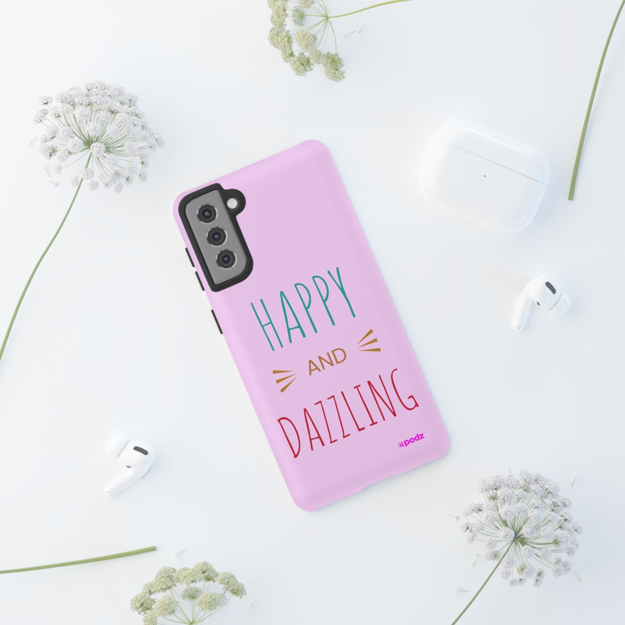 Happy Dazzling Design, Tough Cases, Phone Cover
