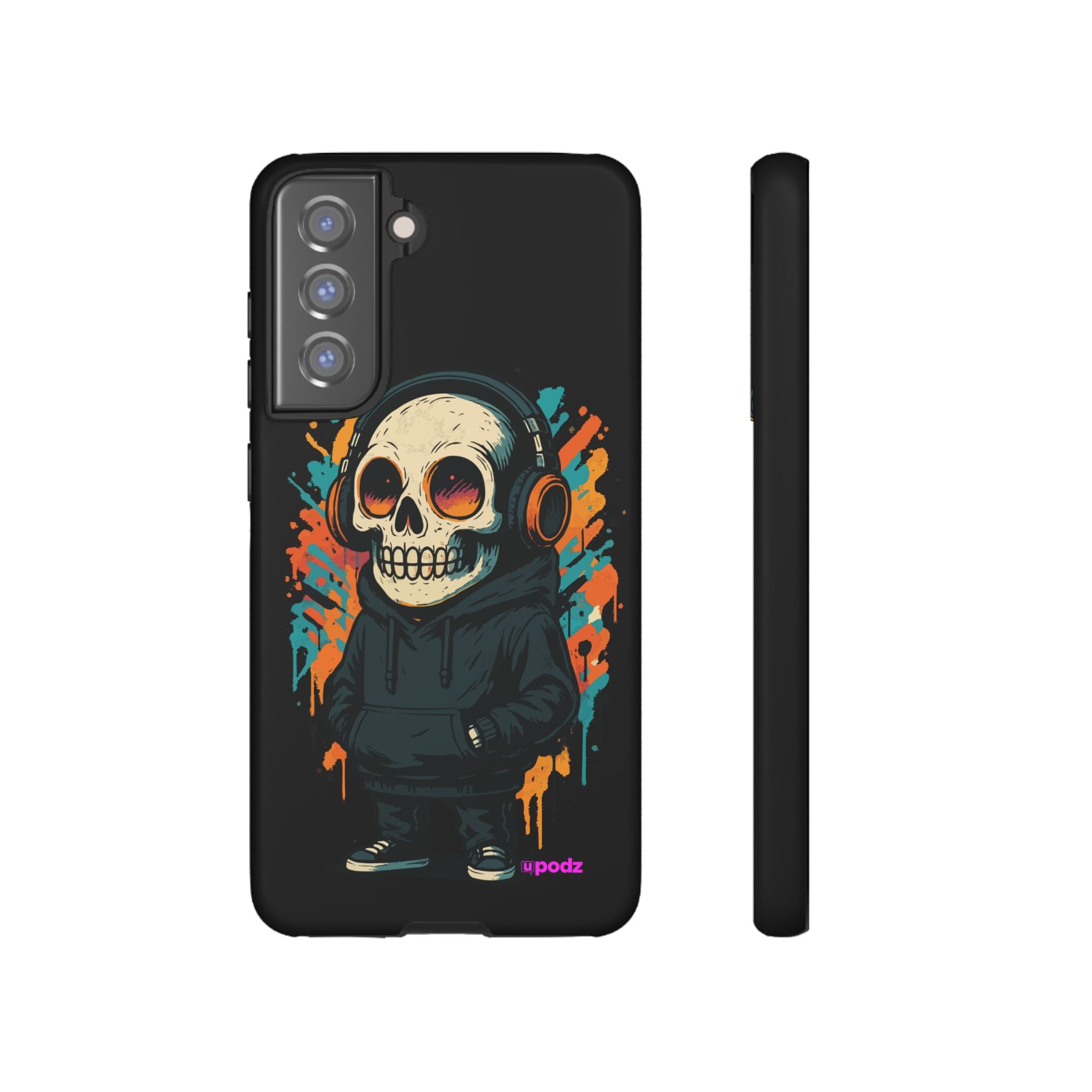 Skull Vibes Design, Tough Cases, Phone Cover