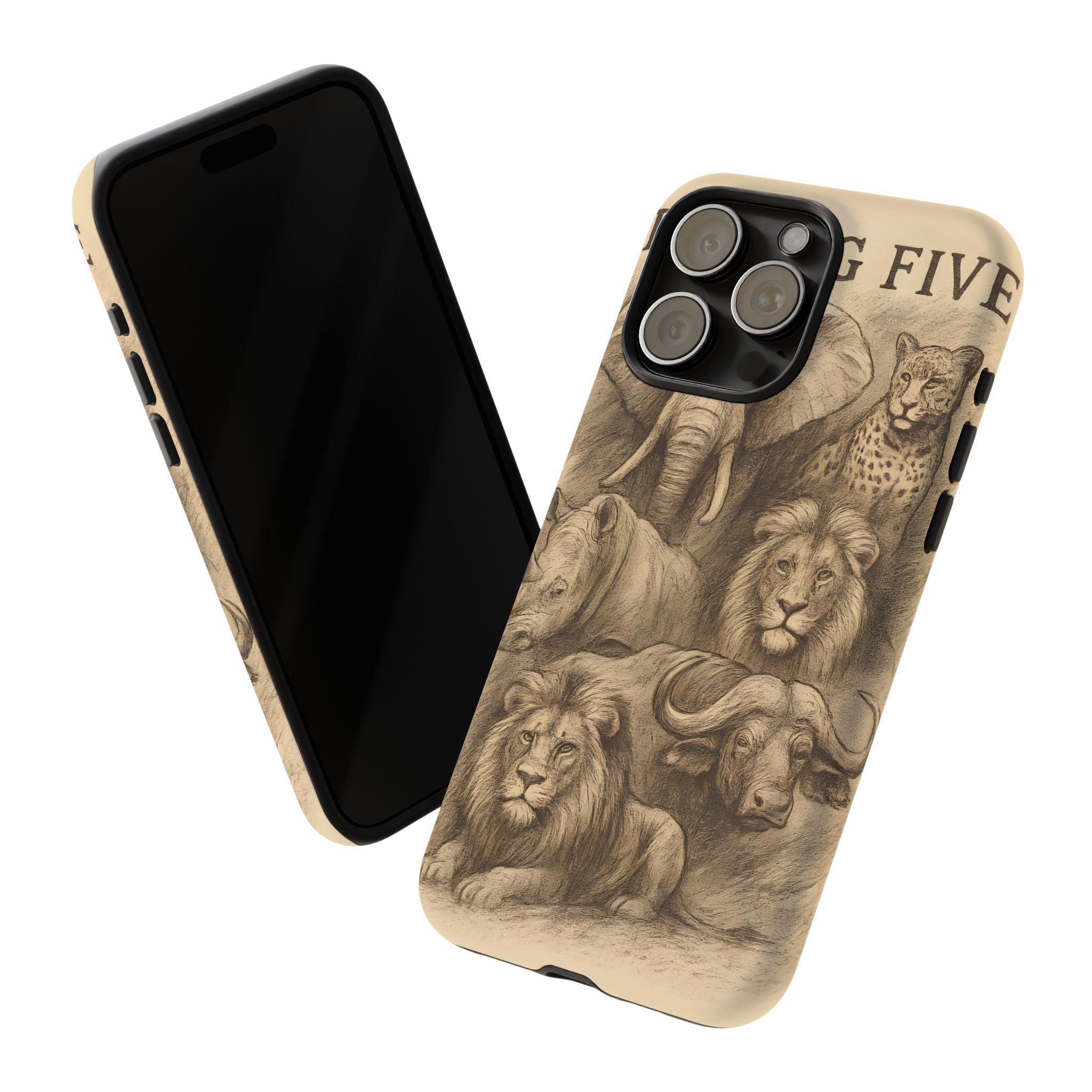 The Big 5 Design, Tough Cases, Phone Cover, Unique Gift