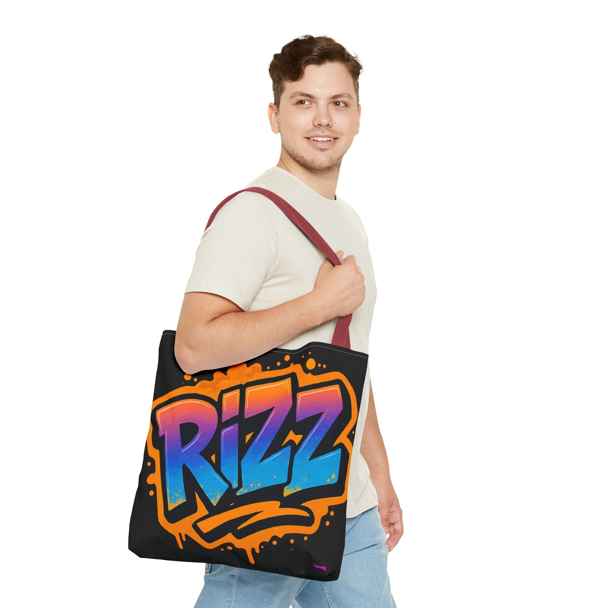 Rizz Tote Bag - Quirky Fun Bag