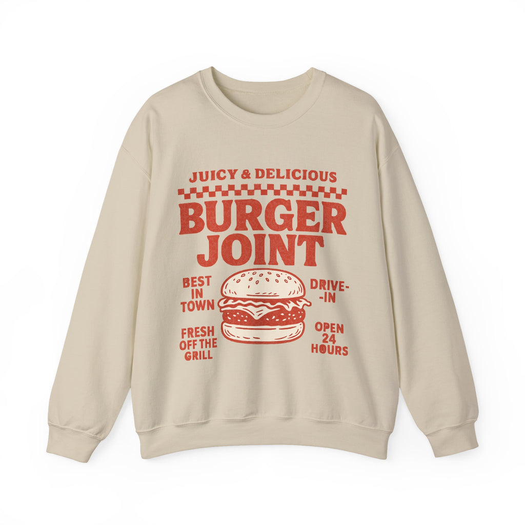 Burger Joint Red, Sweatshirt