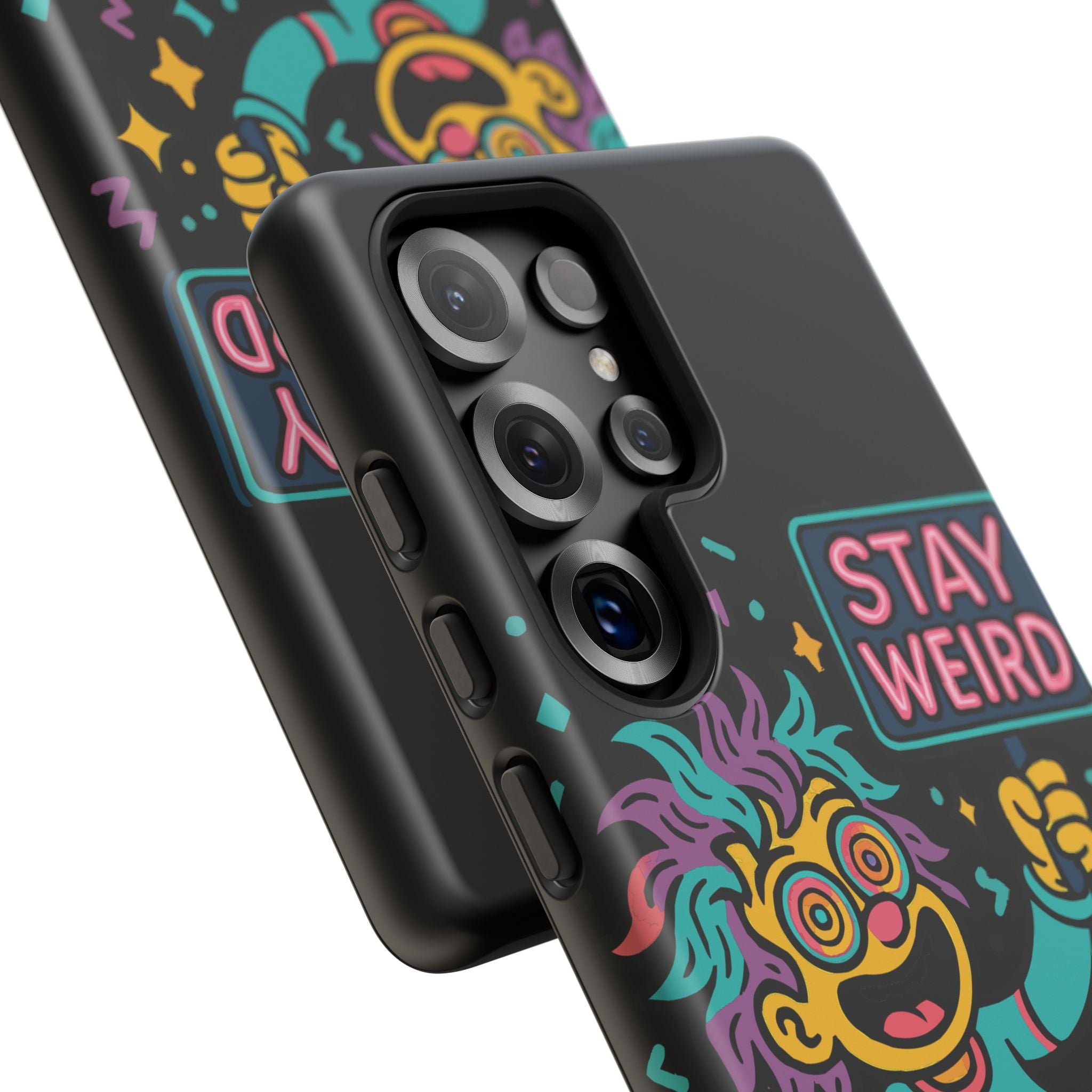 Stay Weird Design, Tough Cases, Phone Cover
