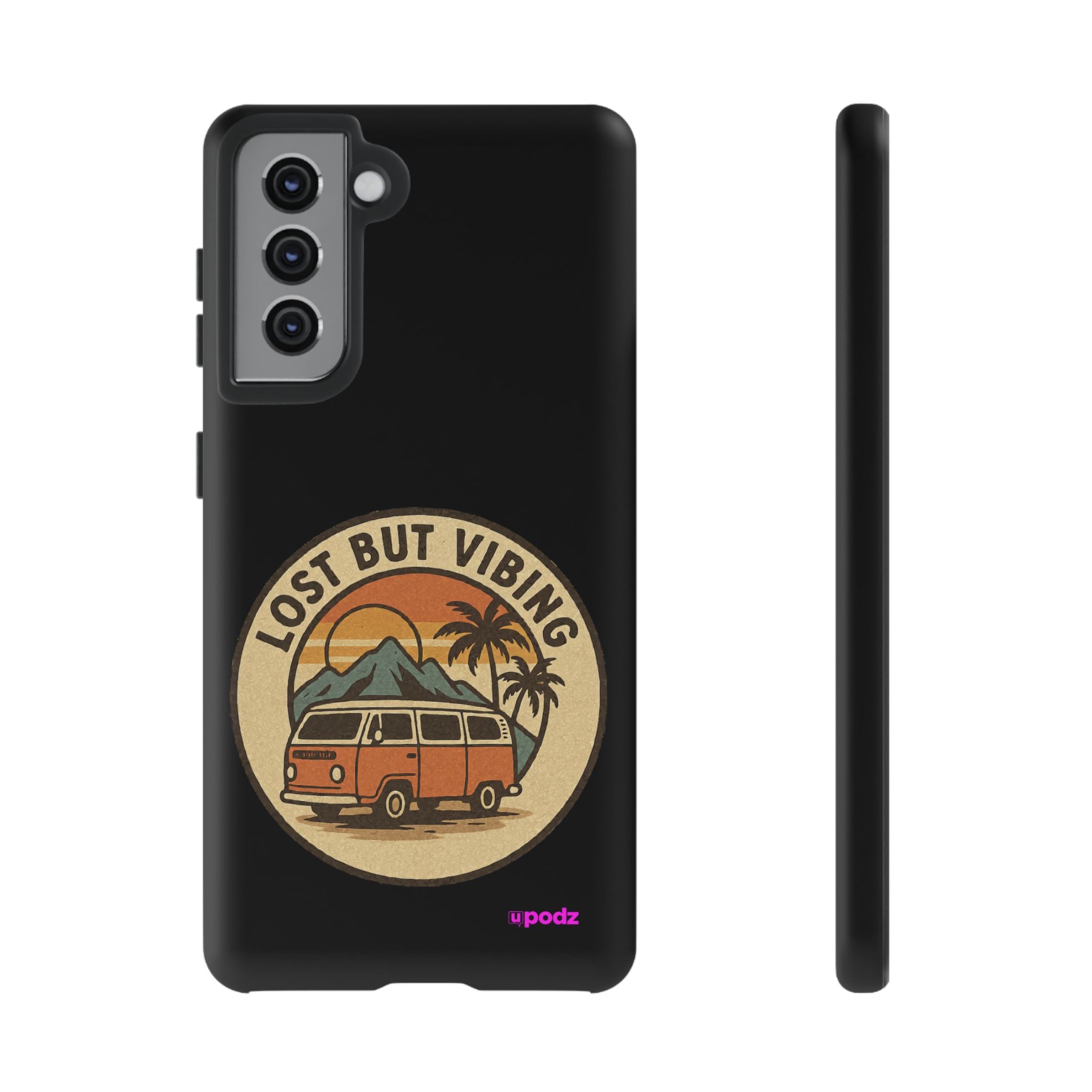 Lost But Vibing Design, Tough Cases, Phone Cover