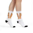 Chilled Cat Sublimation Crew Socks