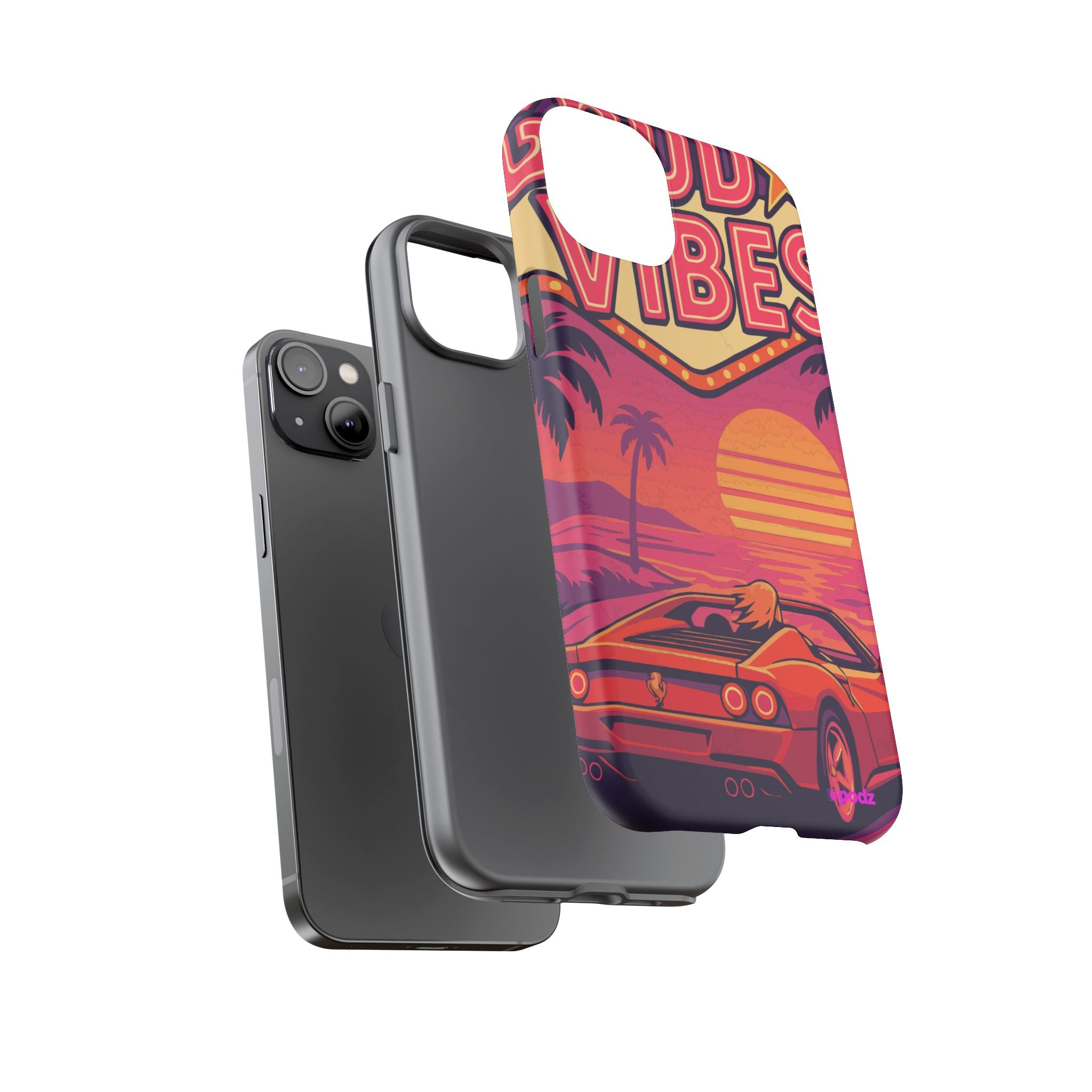 Good Vibes Design, Tough Cases, Phone Cover