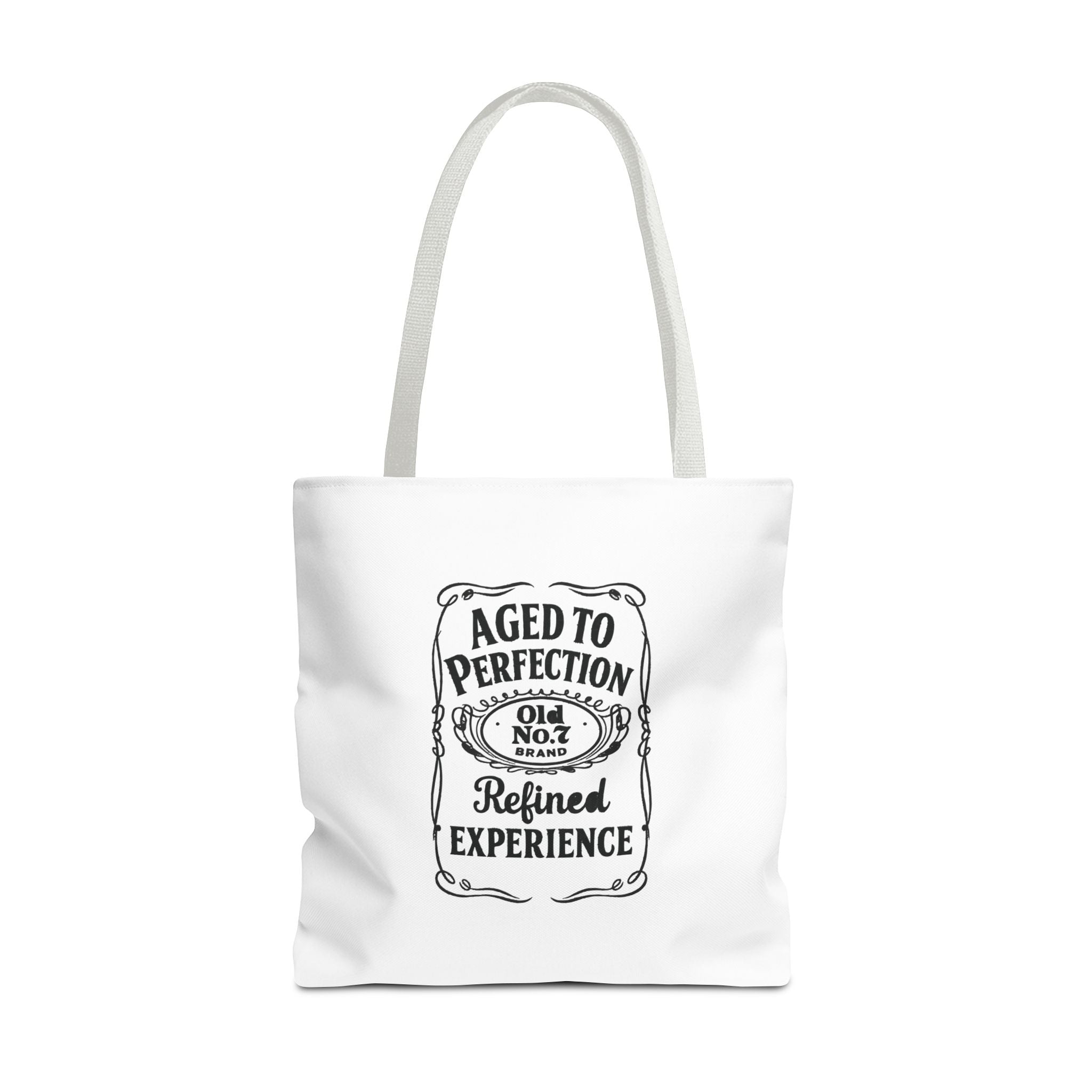 Aged to perfection Tote Bag, Inspirational Gift, Eco-Friendly Shopping Bag