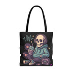 Skully Headphones Tote Bag - Quirky Fun Bag