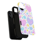 Colourful Doodle Design, Tough Cases, Phone Cover