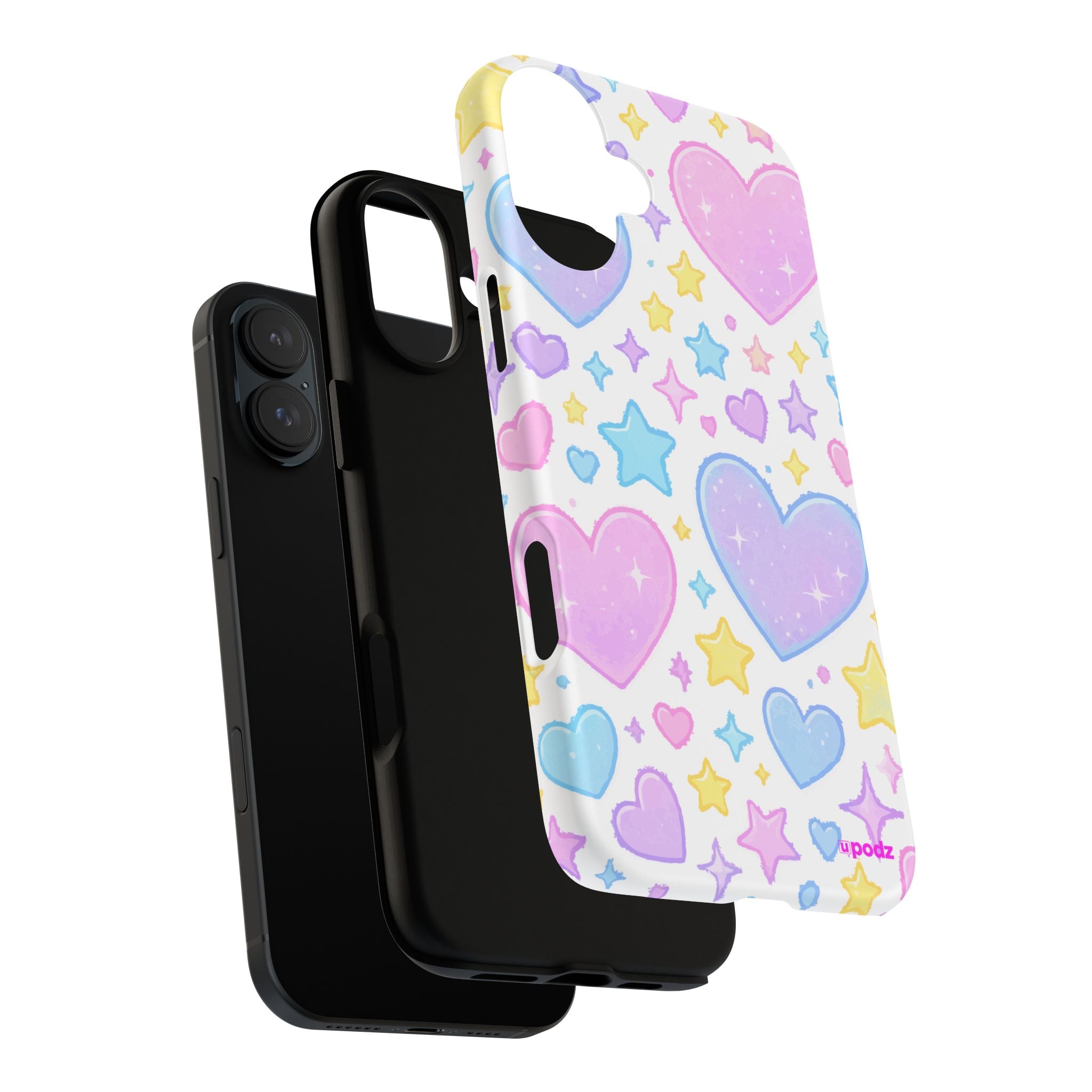Colourful Doodle Design, Tough Cases, Phone Cover