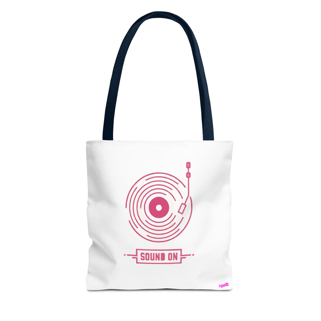 Sound On Tote Bag Design, Fun Bag