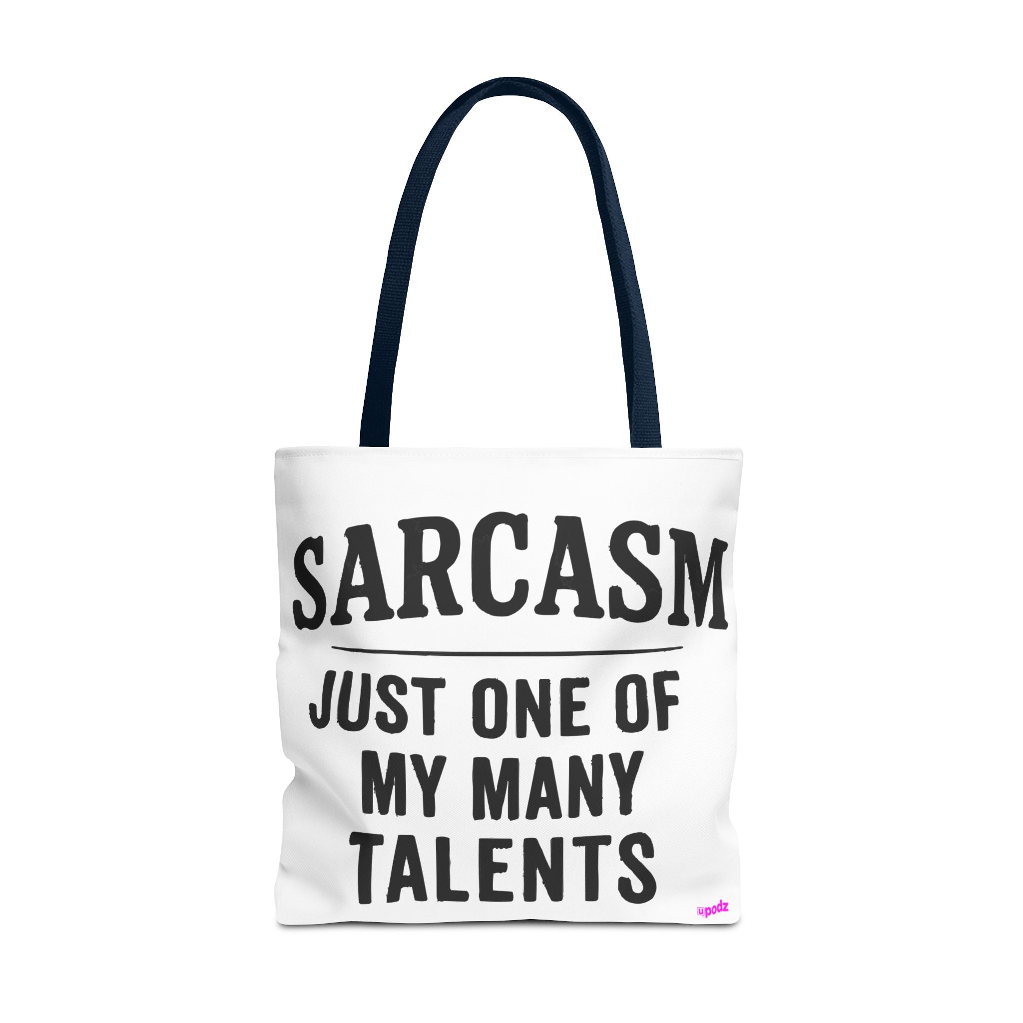 Sarcasm Tote Bag - Quirky Design, Fun Bag